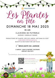 Les Plantes en Fête 2025 RC Mansle